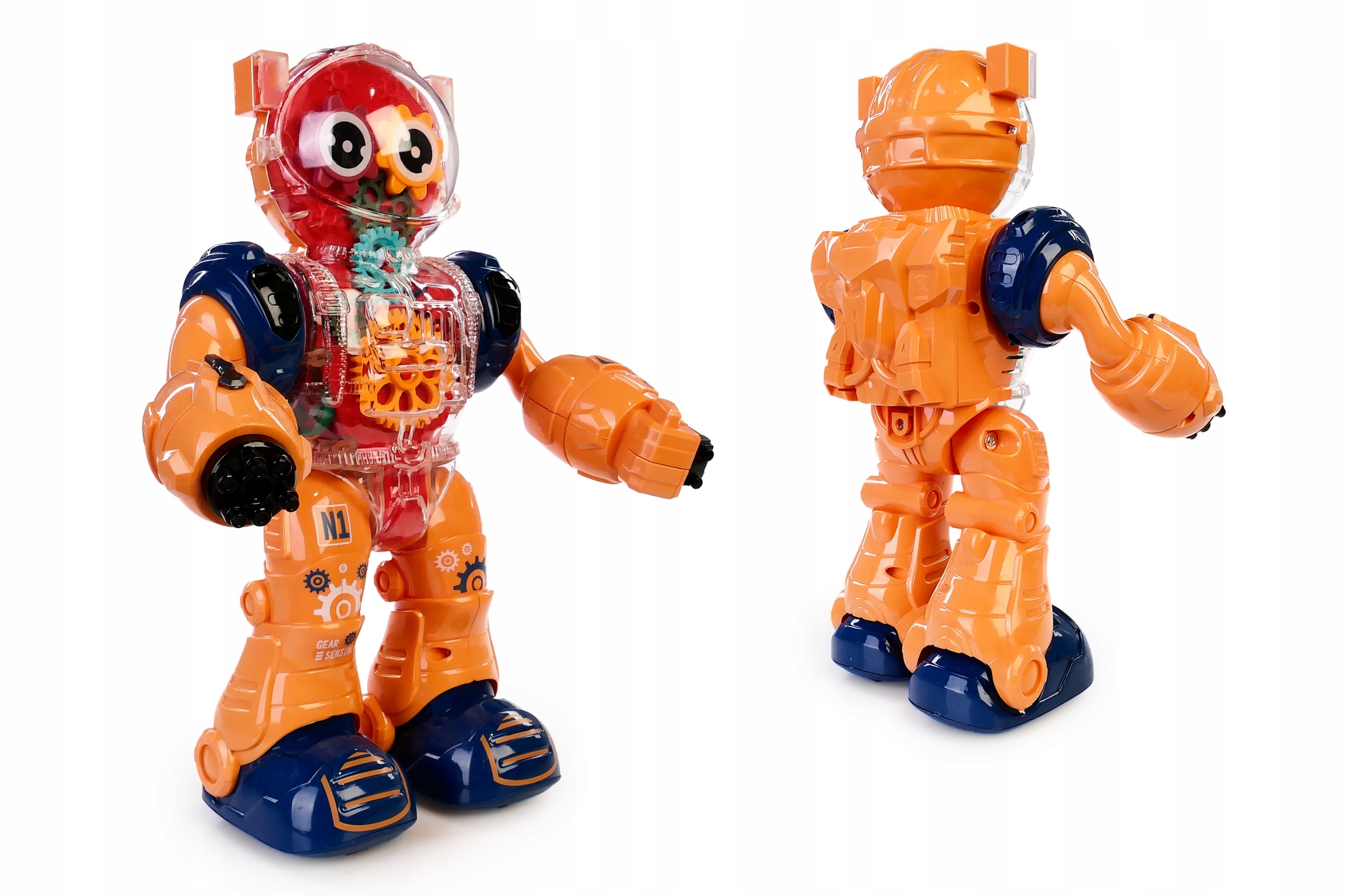 Poznaj sympatycznego Trybika – Uroczy robot z dźwiękiem i światłem