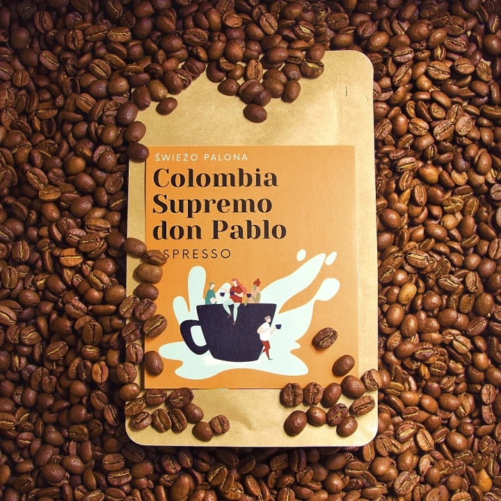 Kawa ziarnista Colombia Supremo Don Pablo Espresso 250g – Doskonały wybór dla miłośników kawy