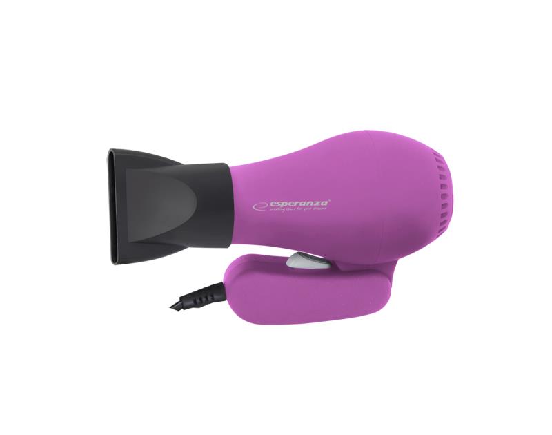 Suszarka do włosów Esperanza AURORA EBH003P – Idealna do podróży