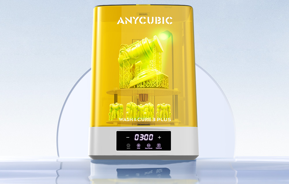Urządzenie do mycia i utwardzania modeli 3D AnyCubic Wash & Cure 3 Plus - Urządzenie do mycia i utwardzania modeli 3D AnyCubic Wash & Cure 3 Plus