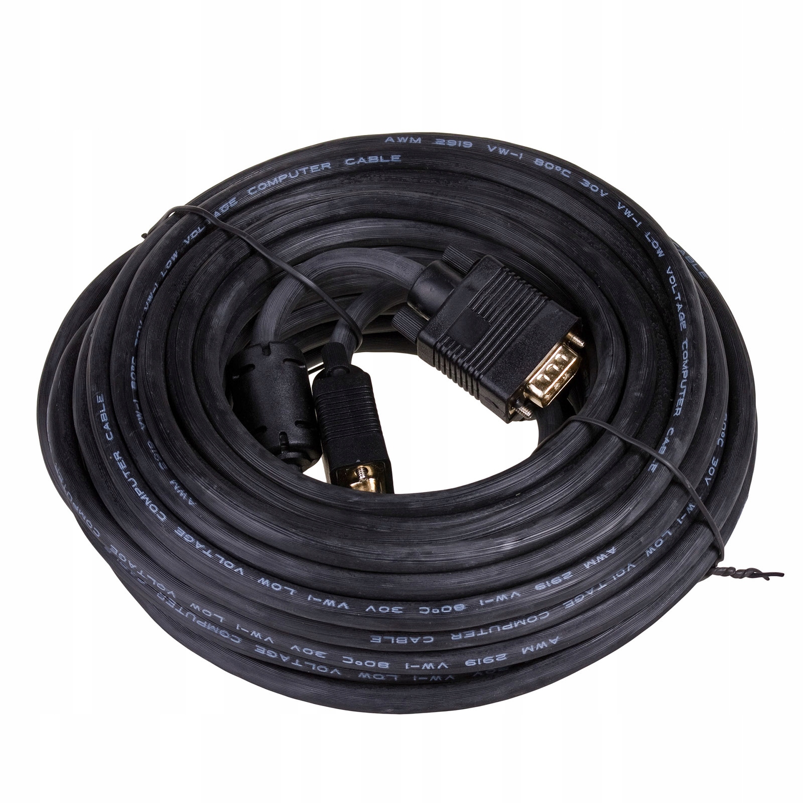 Kabel D-Sub (VGA) 15m niebieski - Wysoka jakość i niezawodność