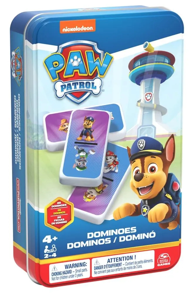 Kolorowe klocki z bohaterami Psi Patrol