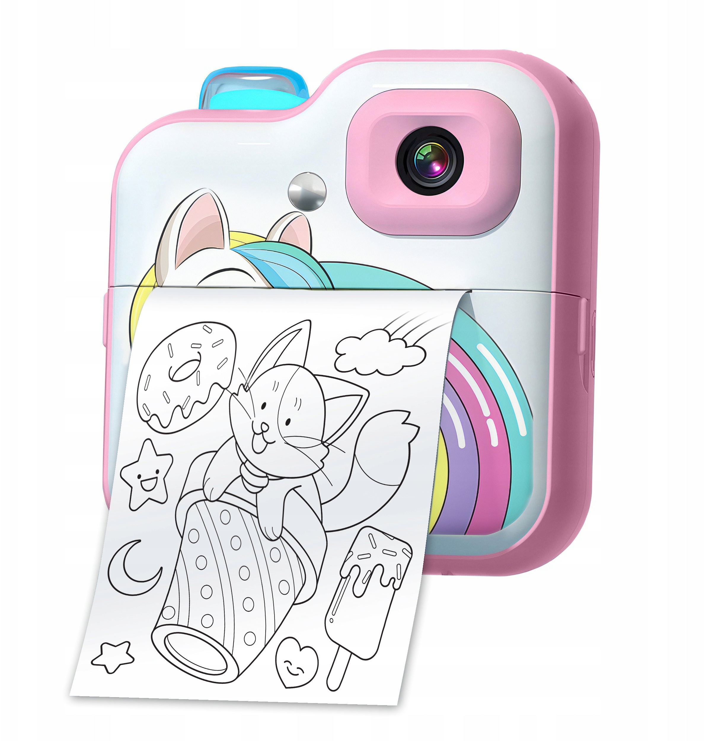 Wbudowana mini drukarka termiczna – Wydrukuj wspomnienia w mgnieniu oka