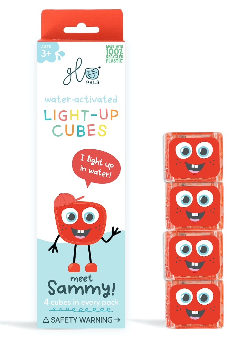 Wbudowane diody LED – jak działają kostki Glo Pals