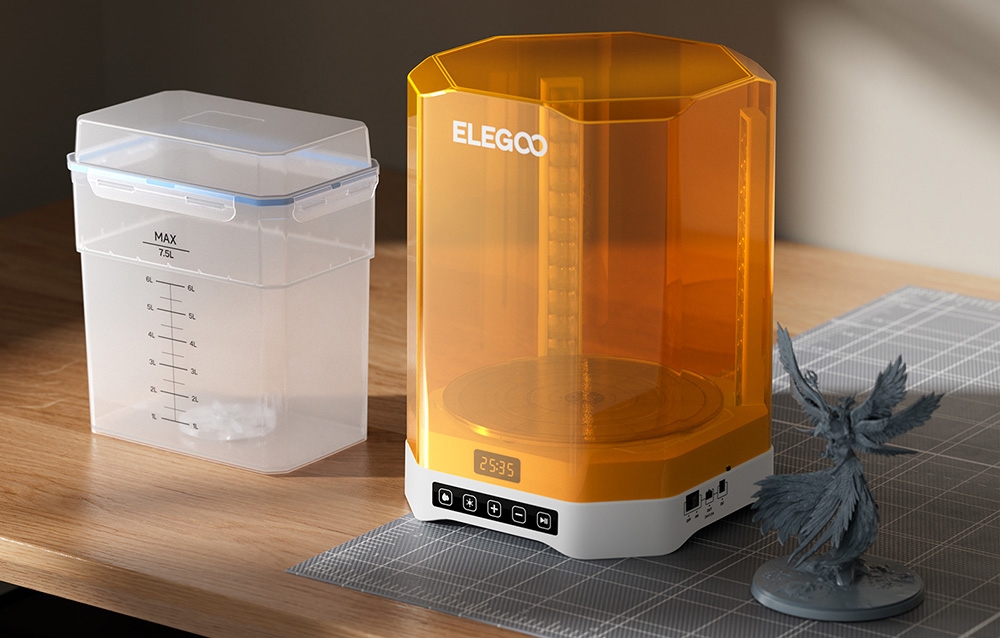 Устройство для промывки и сушки ELEGOO Mercury Plus 3.0, 7.5 л, оранжевый