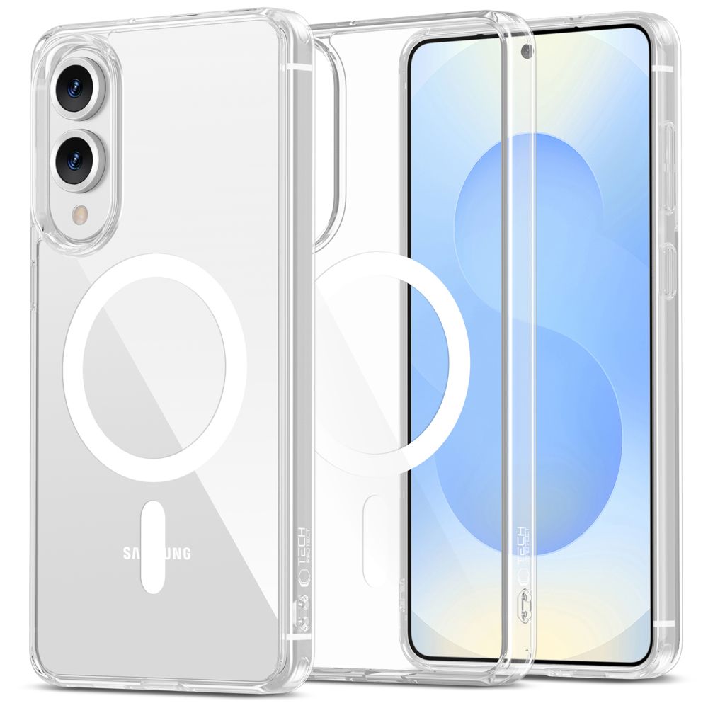 Tech-Protect Flexair Hybrid Magsafe Galaxy S25 Edge Clear – Elegancka ochrona dla Twojego smartfona