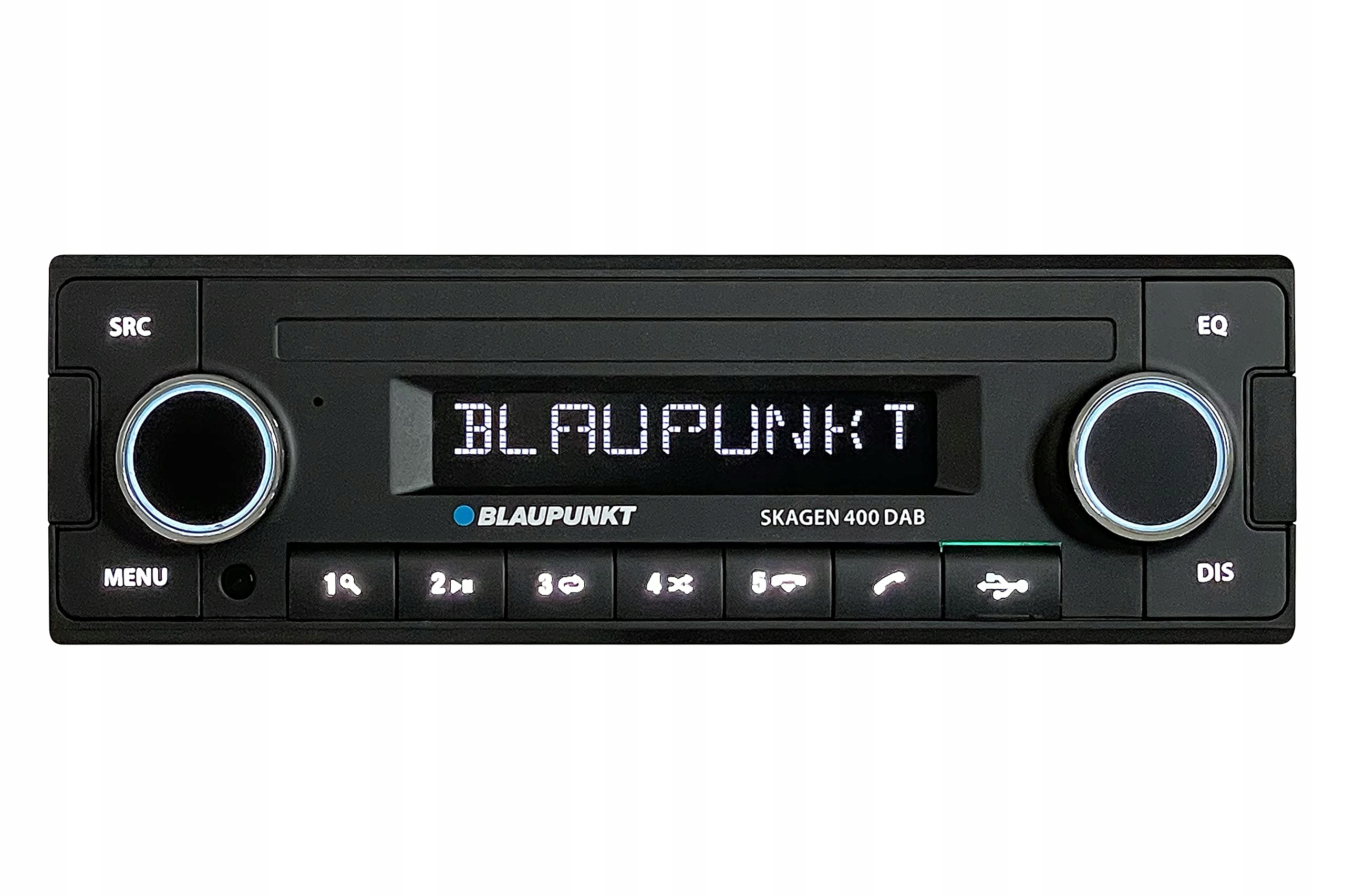 Blaupunkt Skagen 400 DAB – Radio samochodowe z Bluetooth i USB