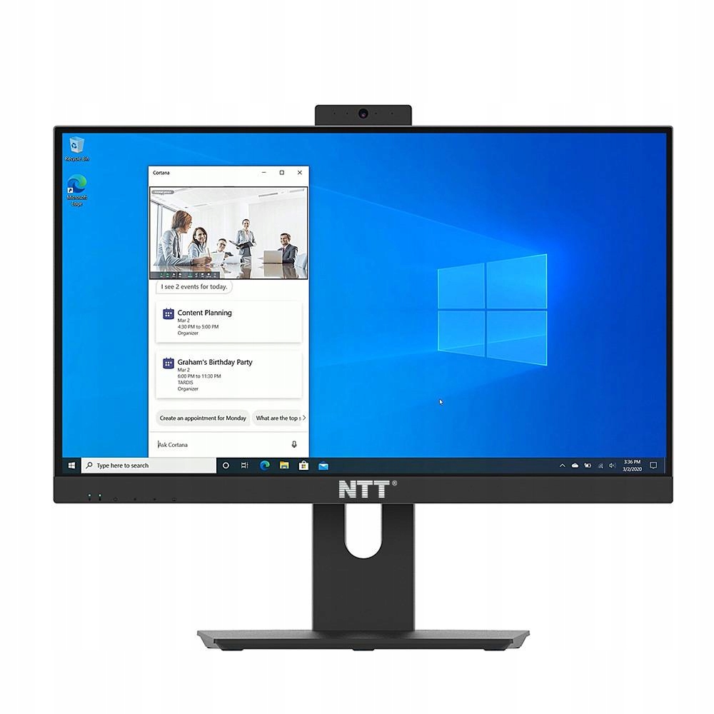 Komputer NTT All-in-One 23,8'' - i5 14400, 16GB RAM, 1TB SSD, WIFI, W11 Home – Nowoczesne rozwiązanie dla Twojego biura