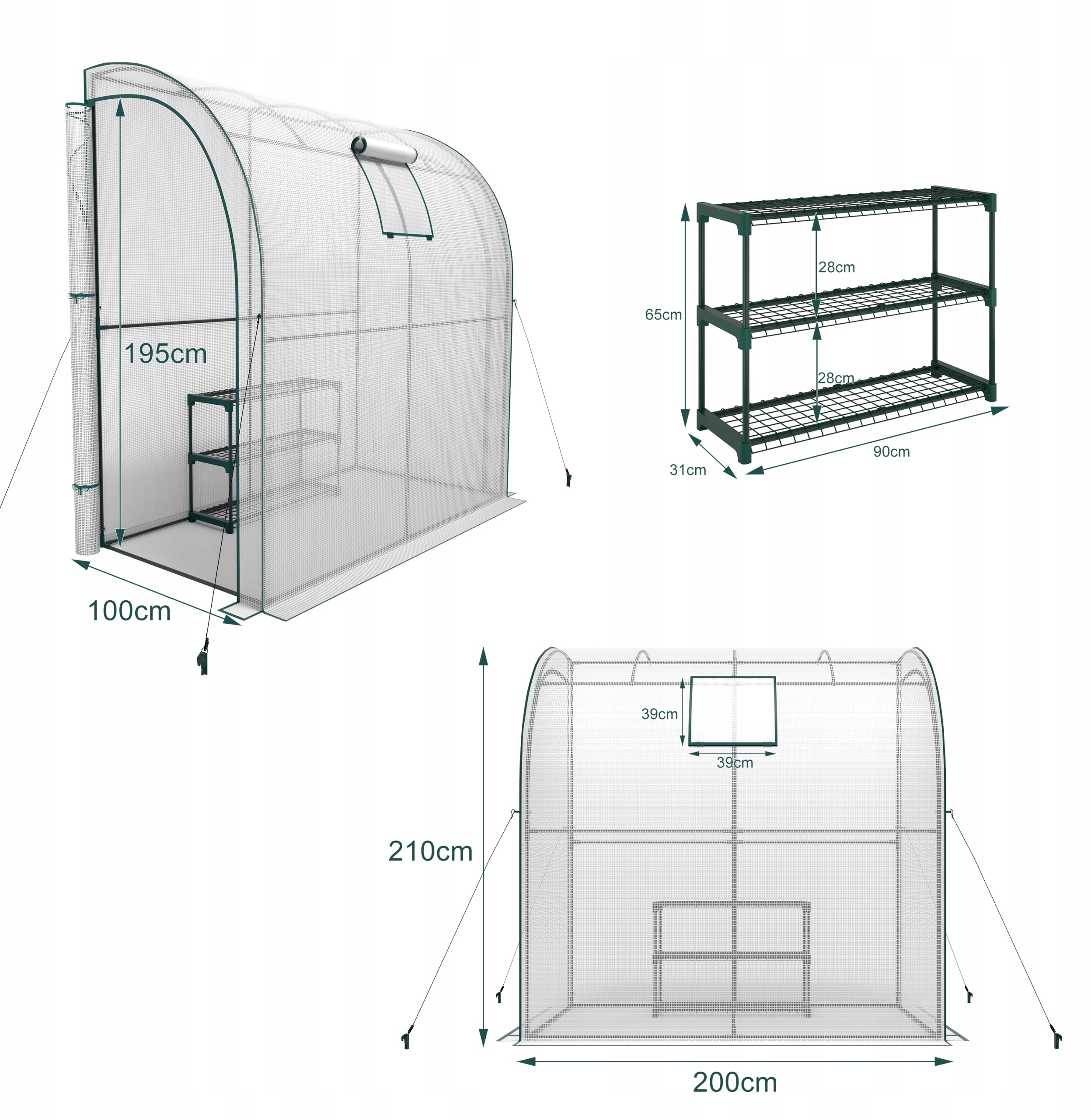 Przestronność i funkcjonalność tunelu foliowego