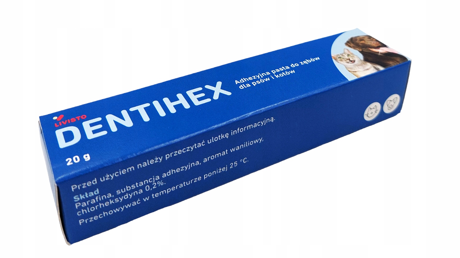 Skład i właściwości techniczne LIVISTO Dentihex 20g
