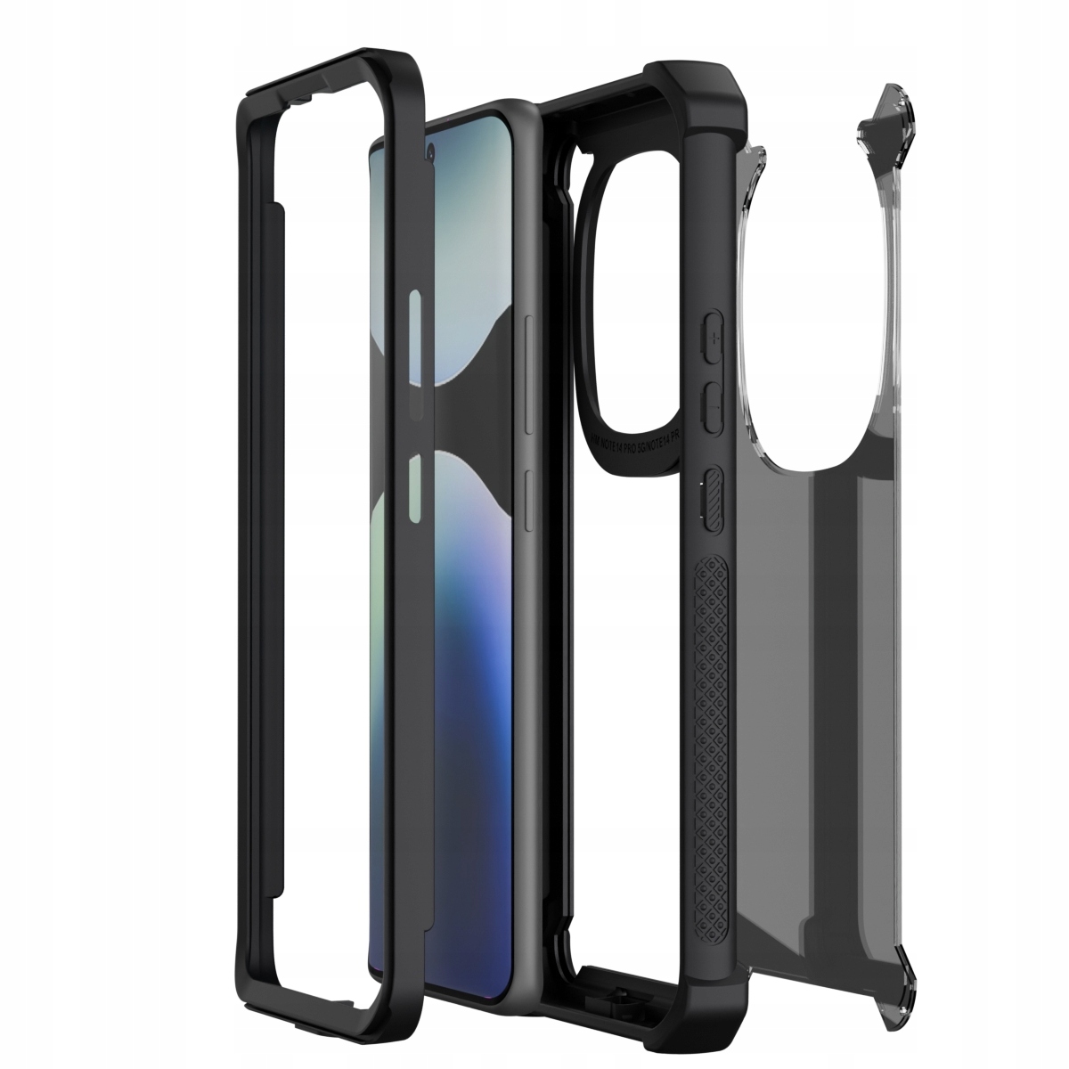 Etui pancerne 360° do Xiaomi Redmi Note 14 Pro 4G – Pełna ochrona i styl