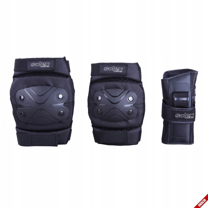 Zestaw 6-częściowy – pełna ochrona dla kolan, łokci i nadgarstków