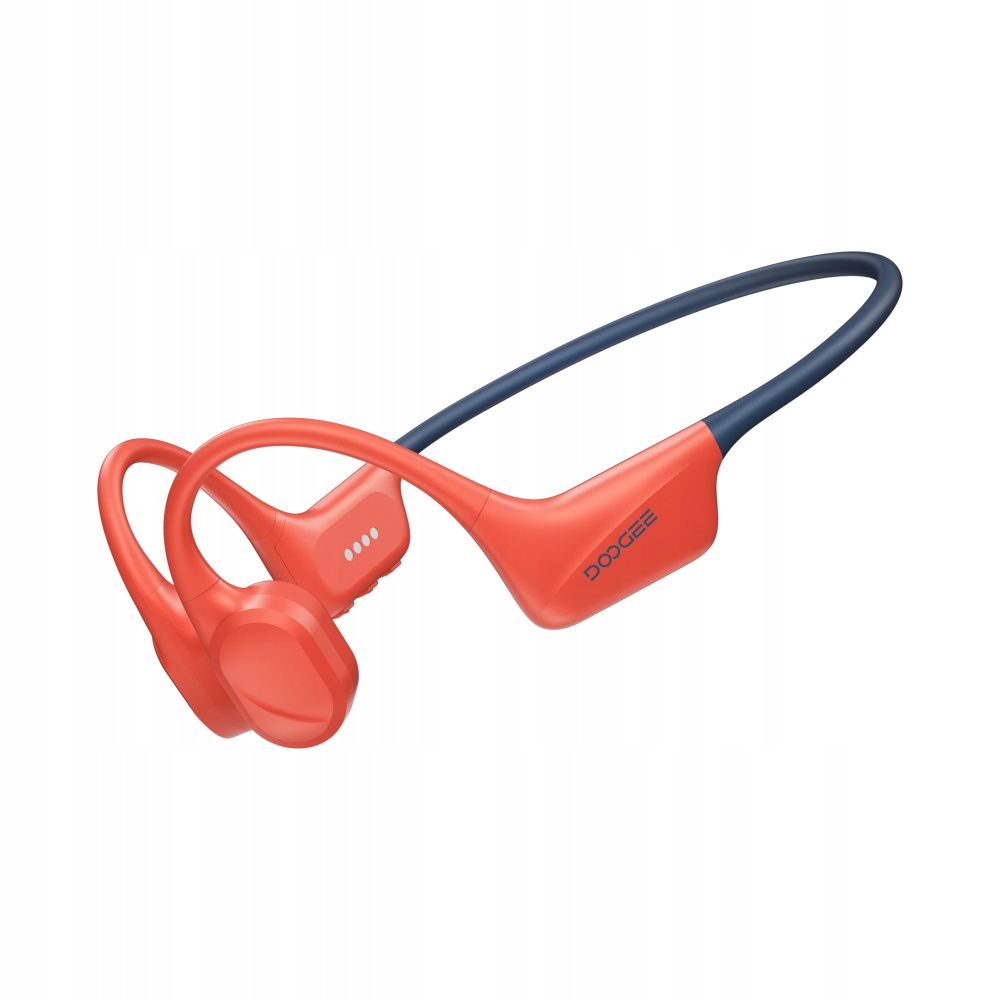 Słuchawki DOOGEE BoneBeat Swim Czerwony Red – Idealne do sportu i wody