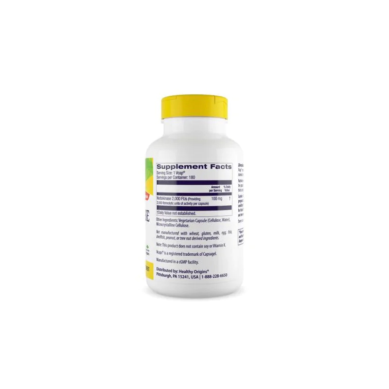 Jak stosować Healthy Origins Nattokinazę?
