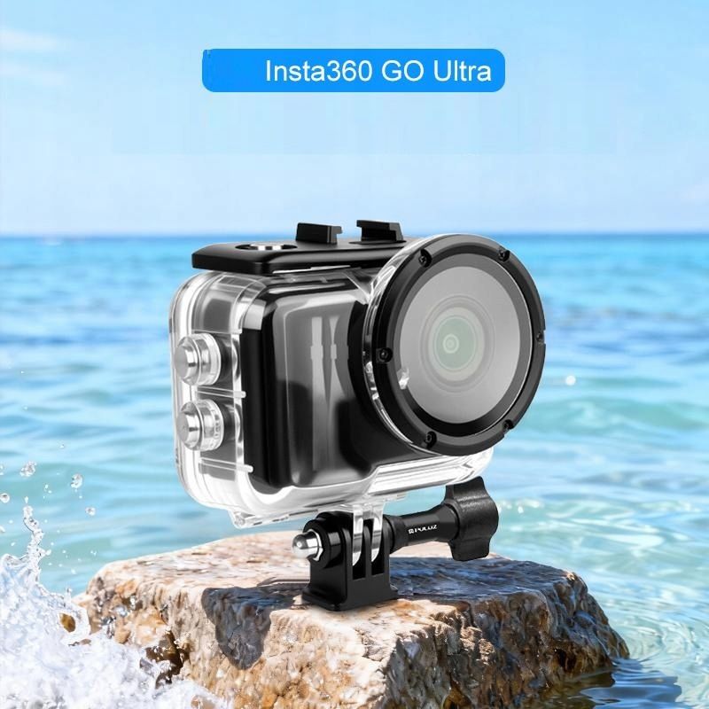 Etui Obudowa Wodoodporna Podwodna Do Nurkowania Wody 50m / Insta360 Go Ultra / Pu1087t – Idealna ochrona dla Twojej kamery