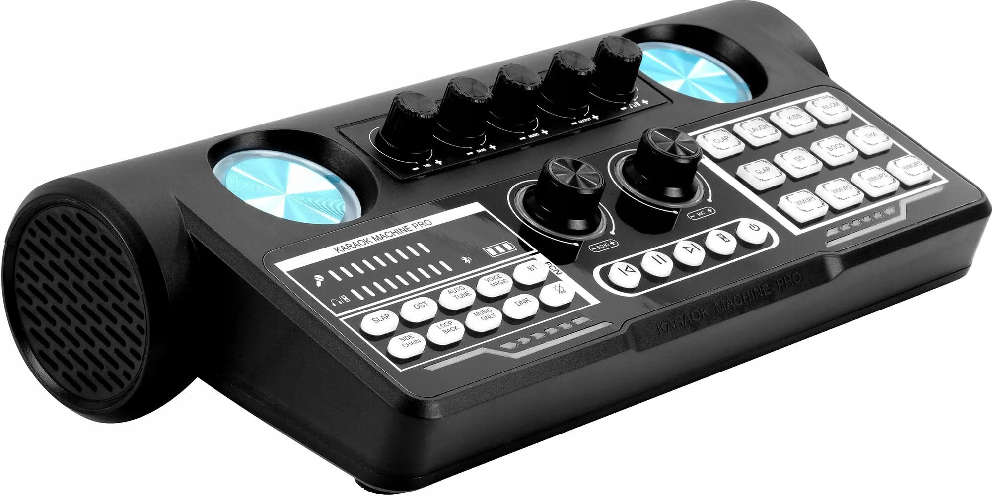 Wbudowane głośniki i efekty dźwiękowe na żywo