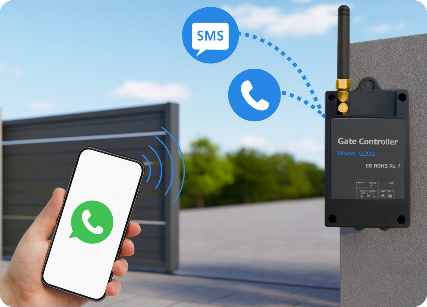 Zdalne otwieranie bramy telefonem – Wygoda bez dodatkowych urządzeń