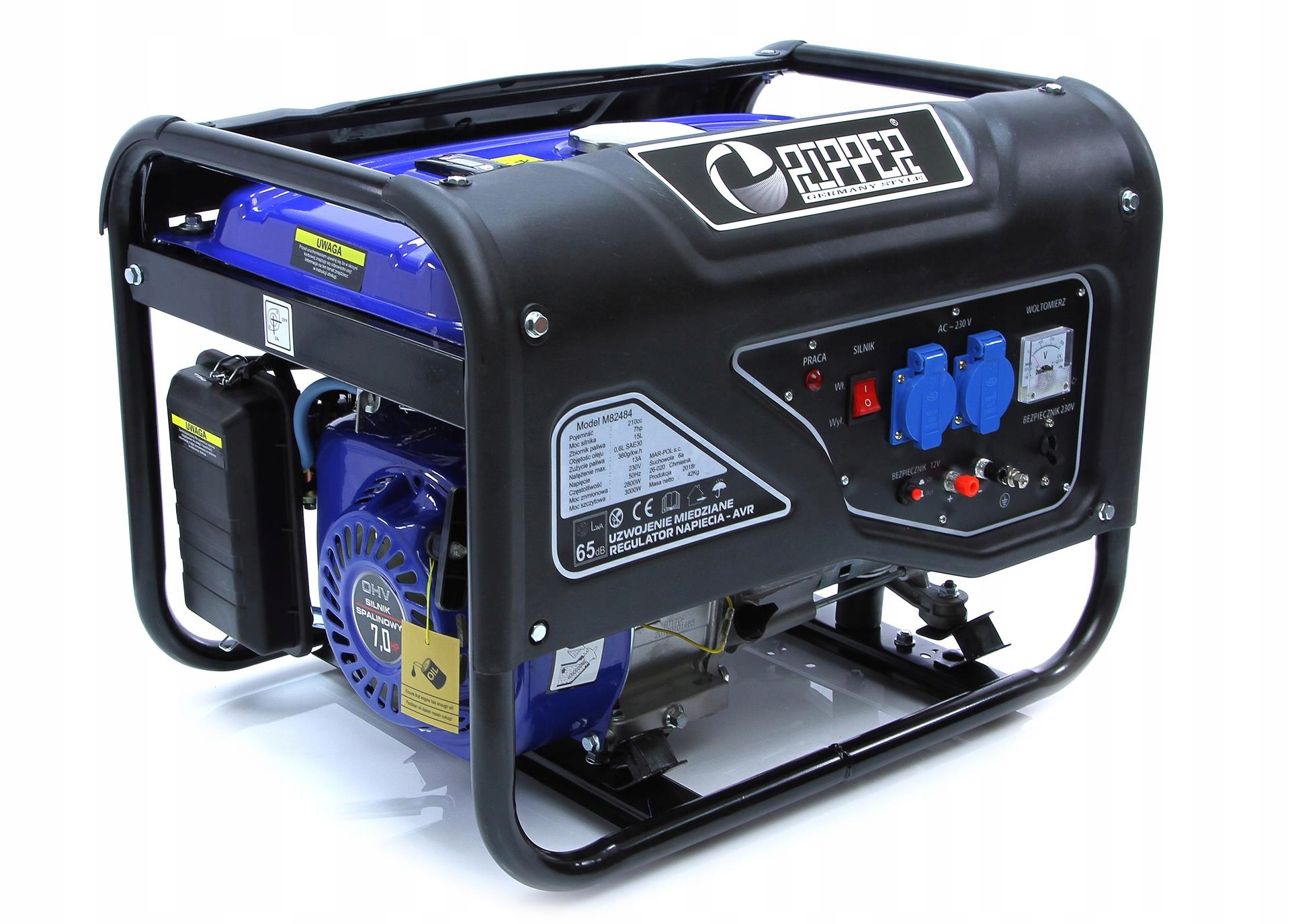 Generator prądotwórczy RIPPER 230V 3KW – Niezawodne źródło energii