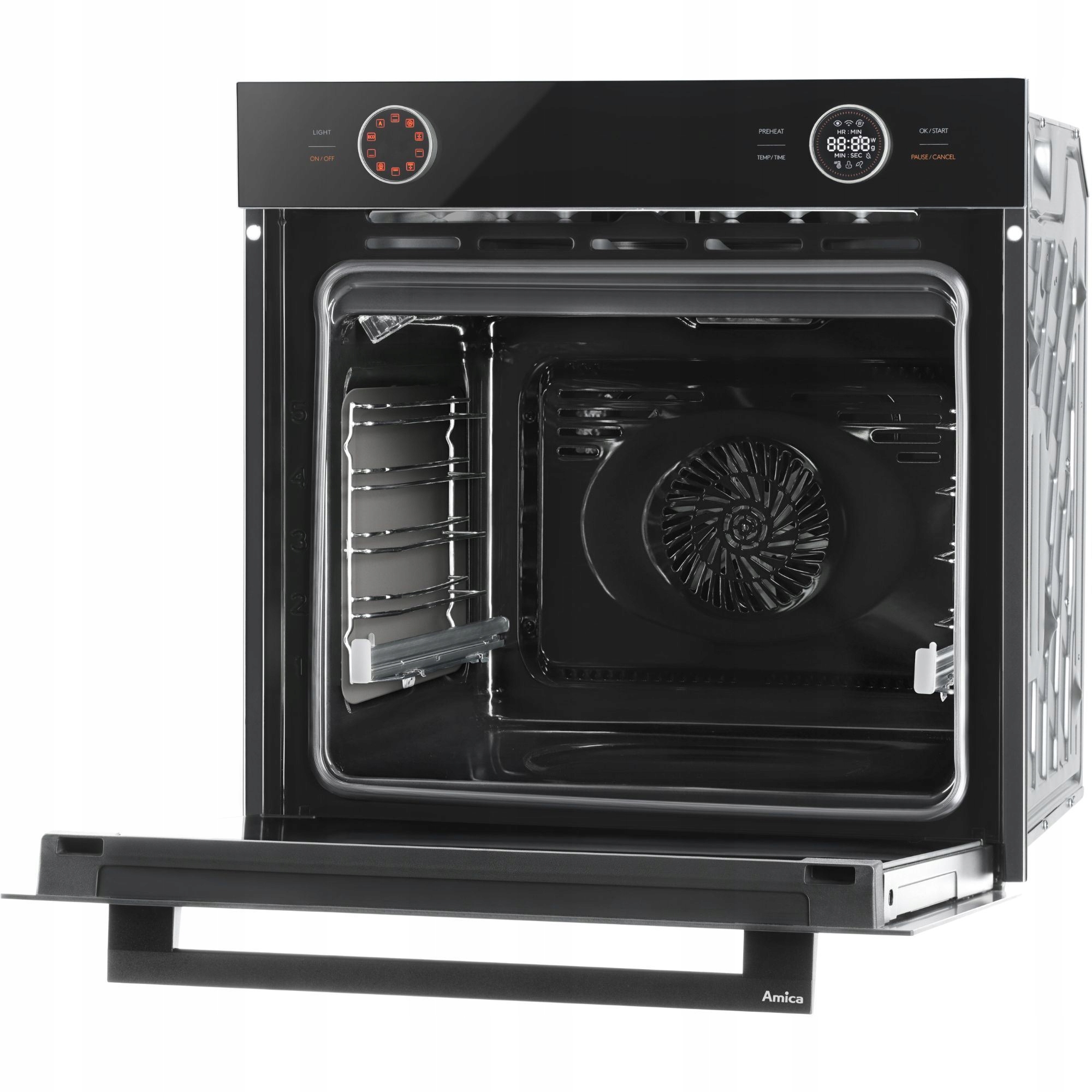 Wyświetlacz LED z kontrolą czasu pieczenia – Pełna kontrola nad procesem