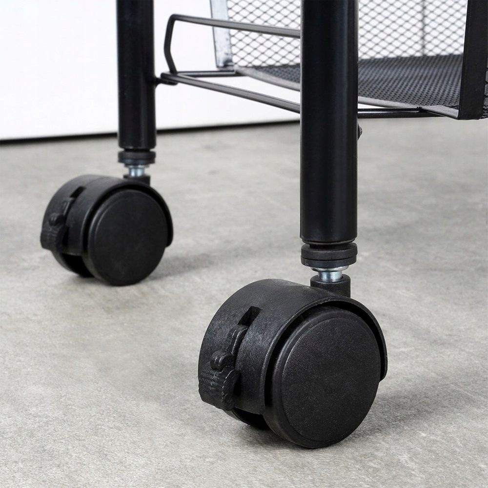 Vilde Wózek Półka Regał Metalowy 4-Poziomowy – Praktyczne rozwiązanie do Twojego domu