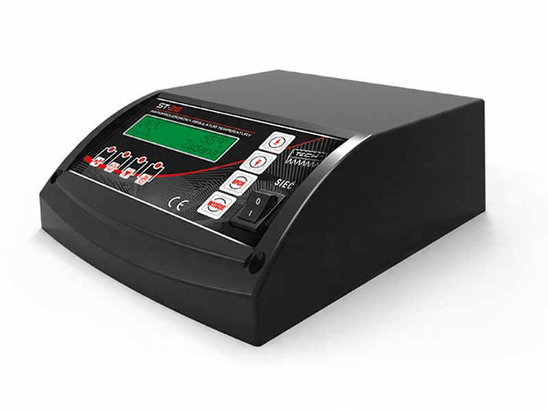 TECH STEROWNIK KOTŁA +2POMPY+ WENTYLATOR ST-28 – Efektywne zarządzanie ciepłem w Twoim domu