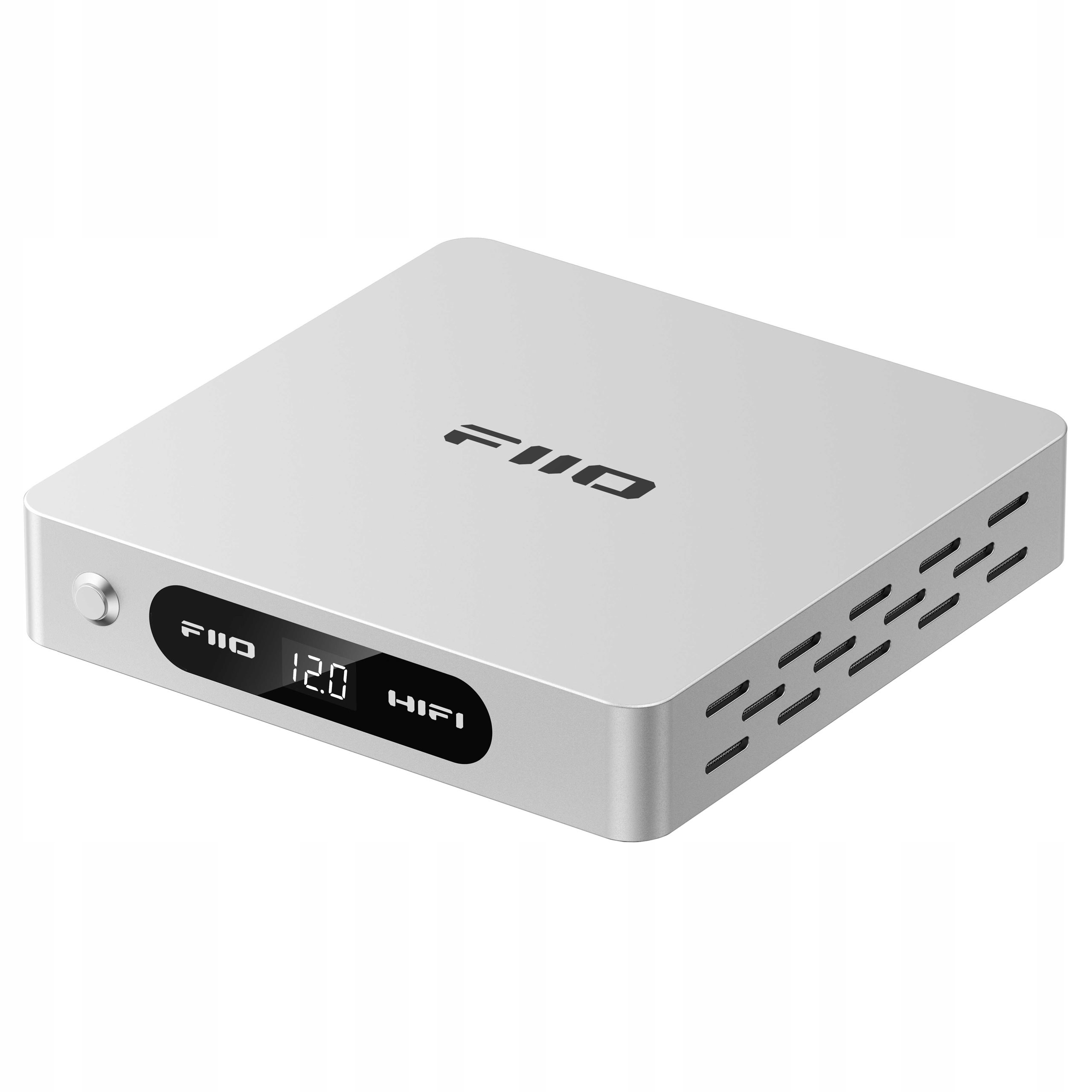 FiiO Darkside Pro Silver – Wydajny zasilacz liniowy 12/15V