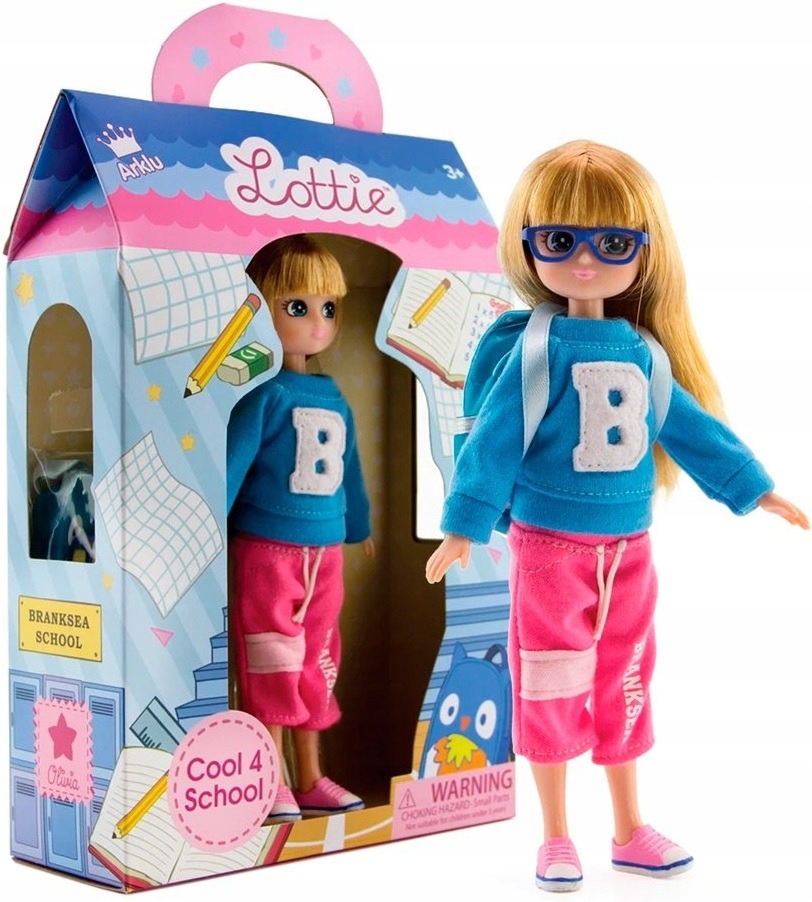 Lottie lalka uczennica B – Idealna towarzyszka szkolnych przygód