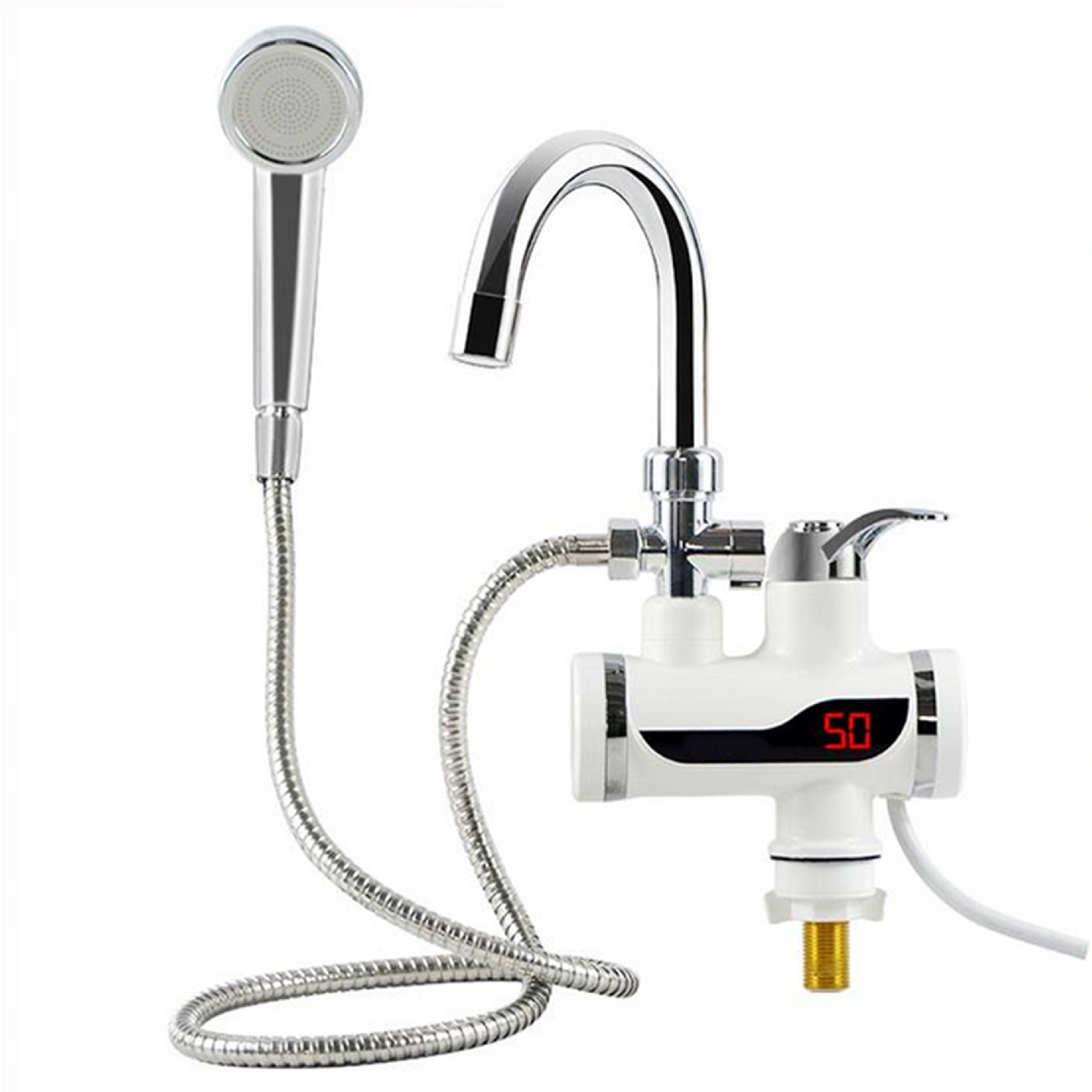 Przepływowy Podgrzewacz Wody Prysznic Kran Stojący – Komfort i elegancja w Twojej łazience