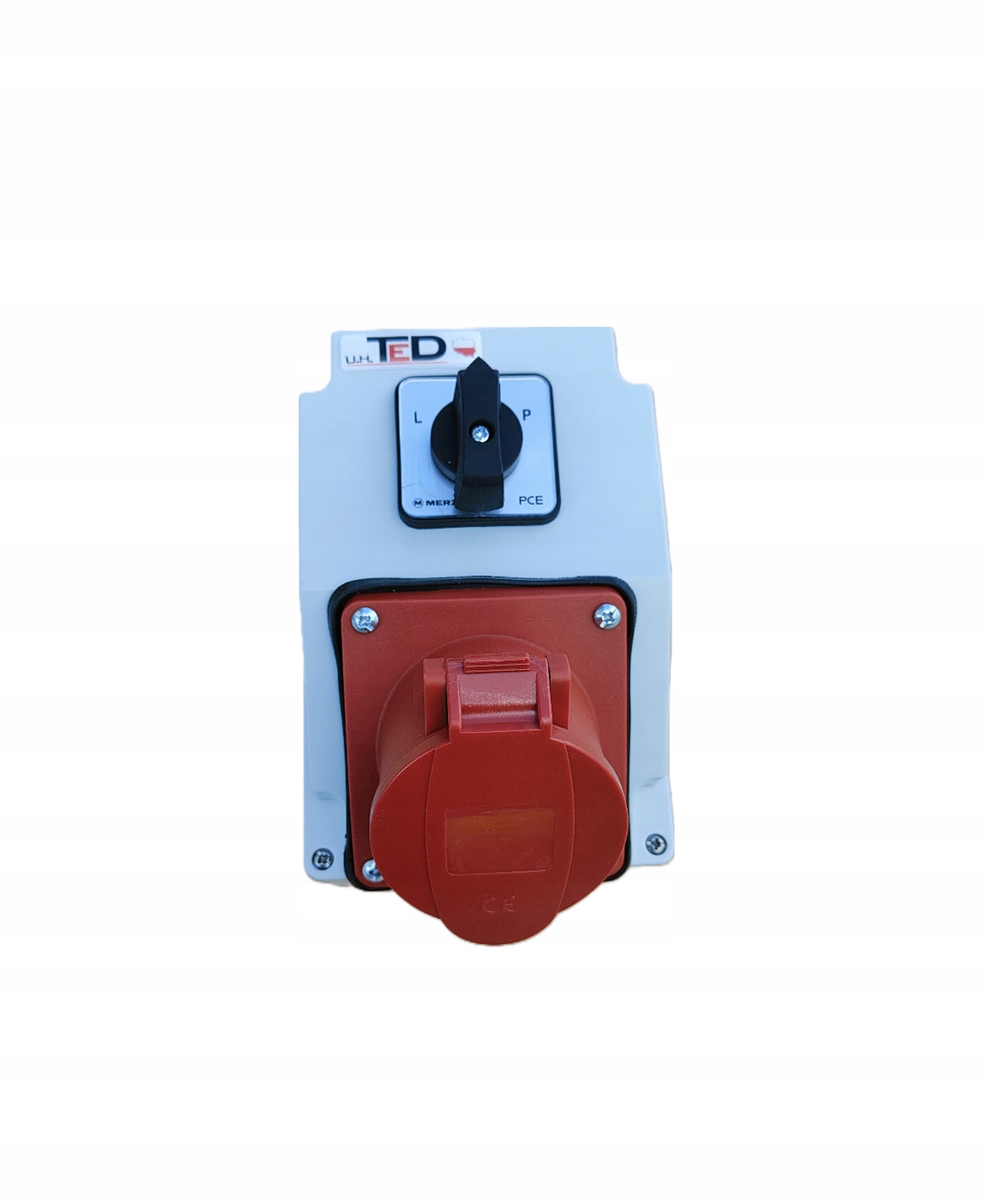 Gniazdo z wyłącznikiem COMBO-POL 16A 400V – Bezpieczeństwo i trwałość