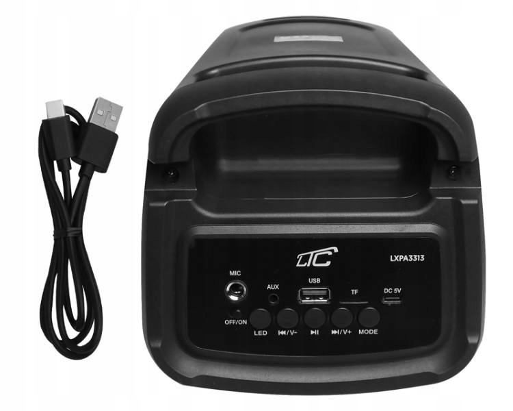 Porty USB/SD/AUX – Odtwarzanie z różnych nośników