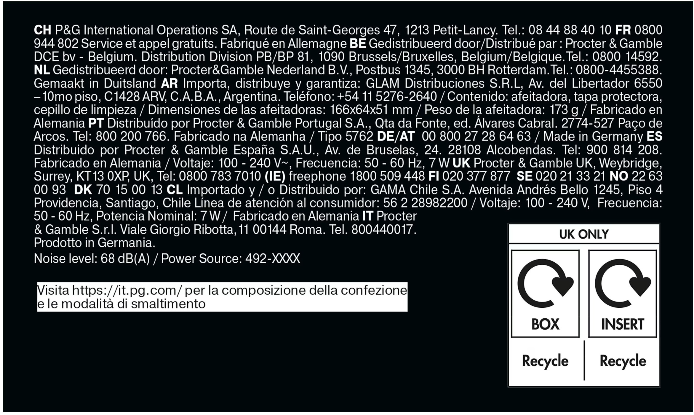 System golenia z elastycznymi foliami dla precyzyjnego golenia