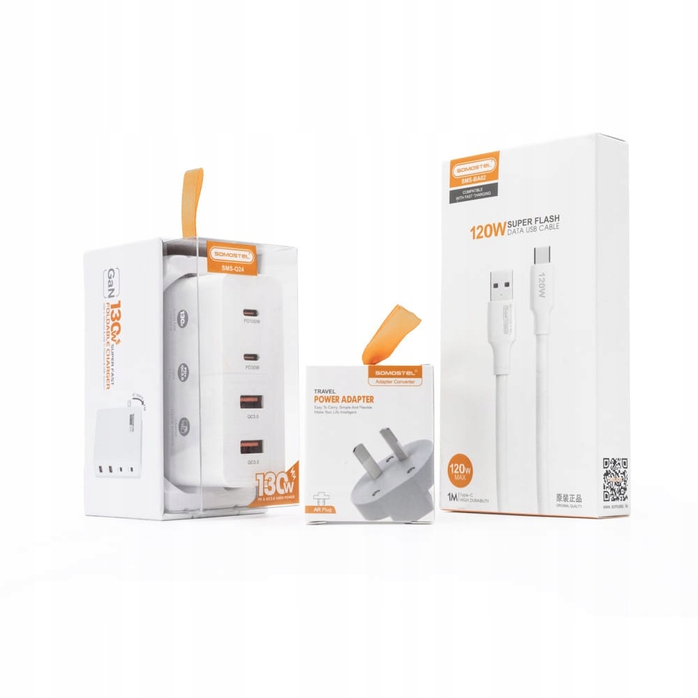 Multiportowa funkcjonalność – Ładowanie kilku urządzeń jednocześnie