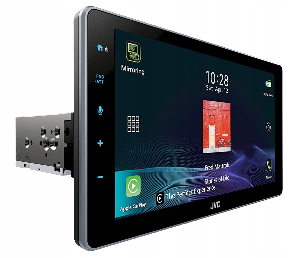 Duży 9-calowy wyświetlacz LCD z dotykowym interfejsem