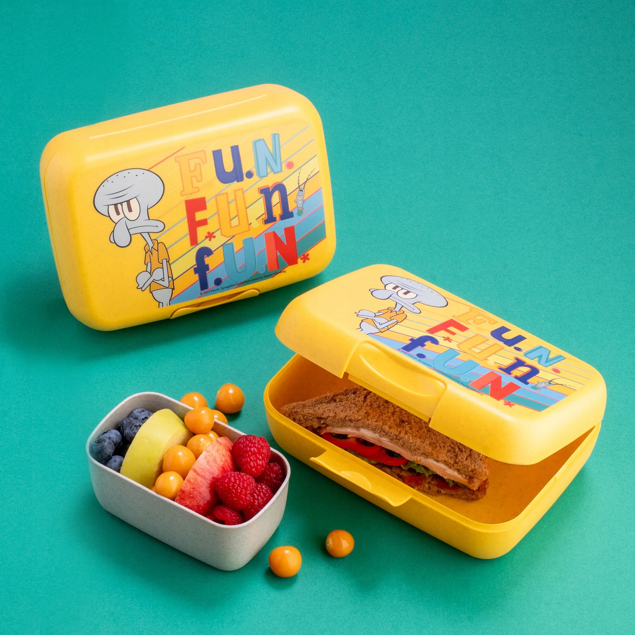 Motyw SpongeBoba – radość w przerwach na lunch