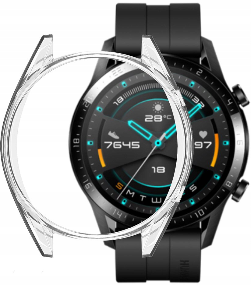 Oryginalny Case Etui Bumper YIVO do Huawei Watch GT2 Honor Magic GT 2 – Idealna ochrona dla Twojego zegarka