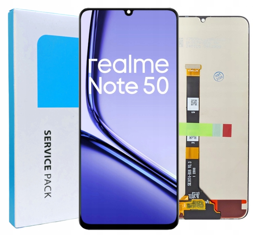 Wyświetlacz do Realme Note 50 Ekran LCD Oryginał Zila RMX3834 – Wysoka jakość i niezawodność
