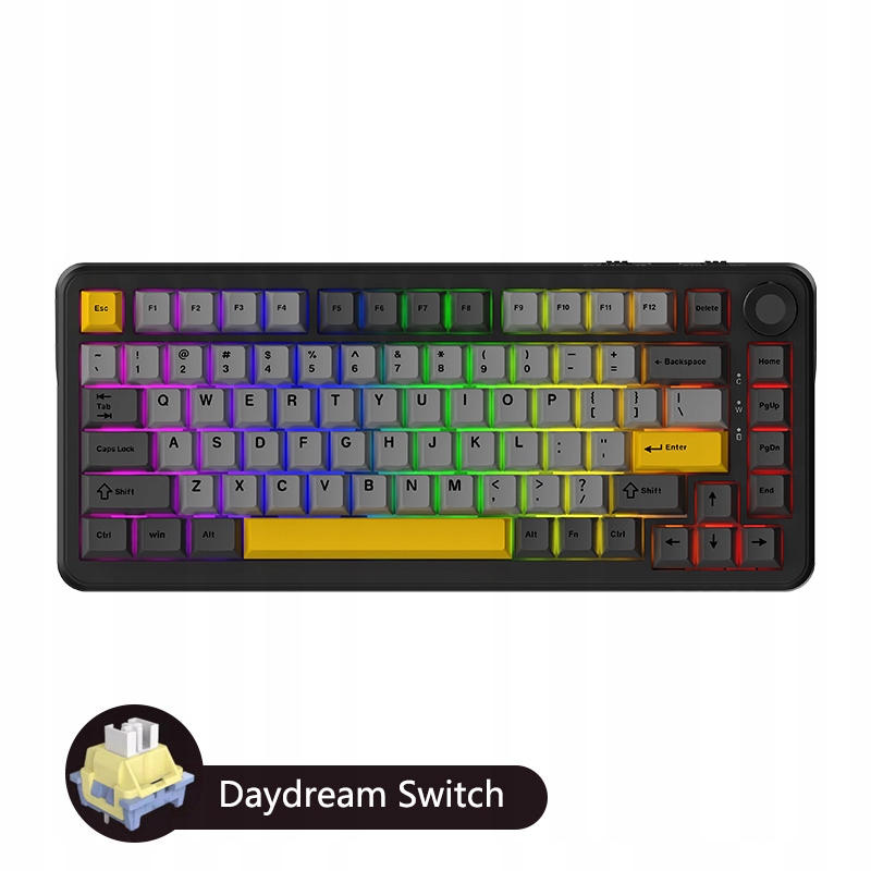 Efektywne podświetlenie RGB z 20 efektami świetlnymi