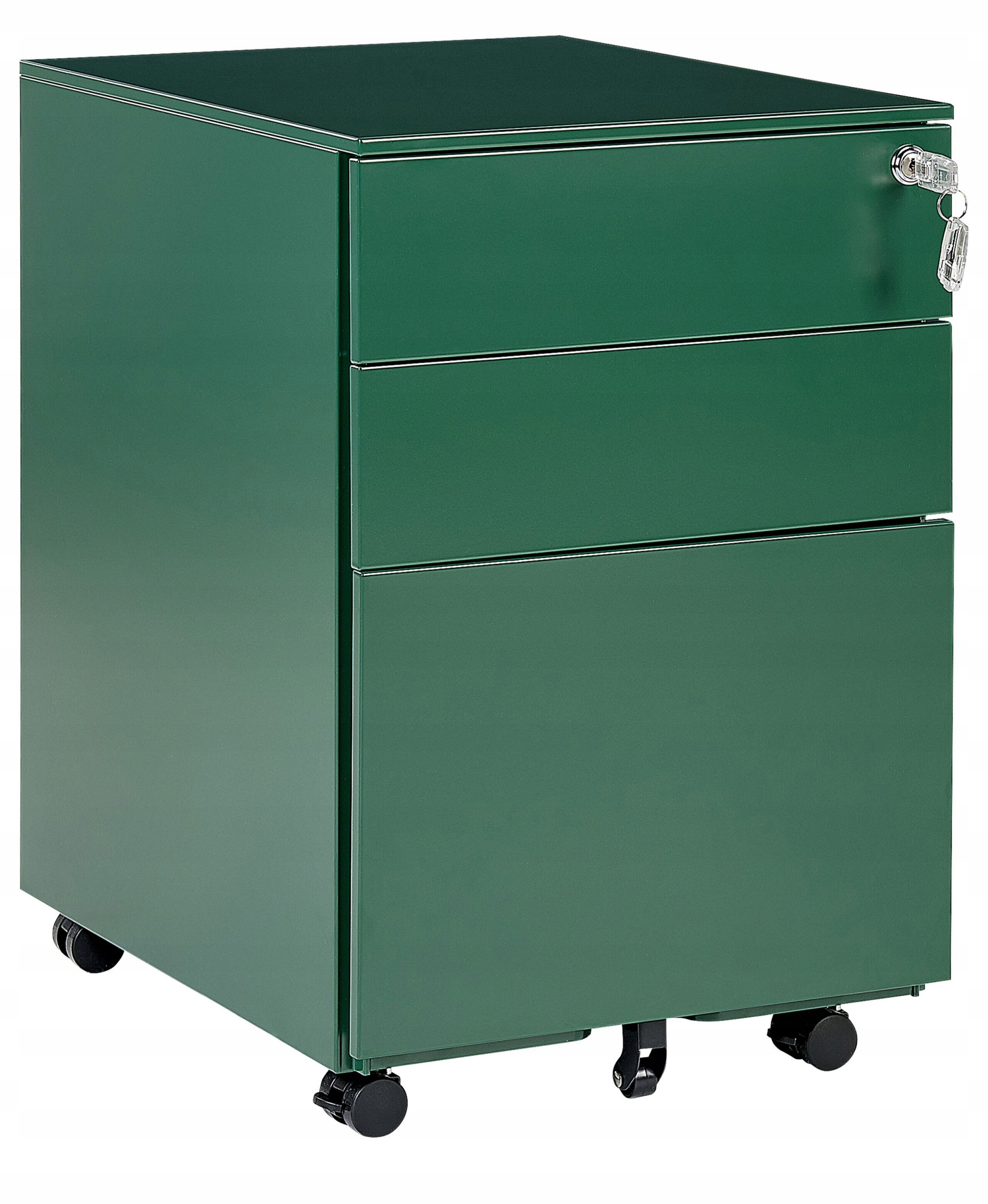 Szafka biurowa metalowa zielona CAMI – Idealne rozwiązanie do Twojego biura