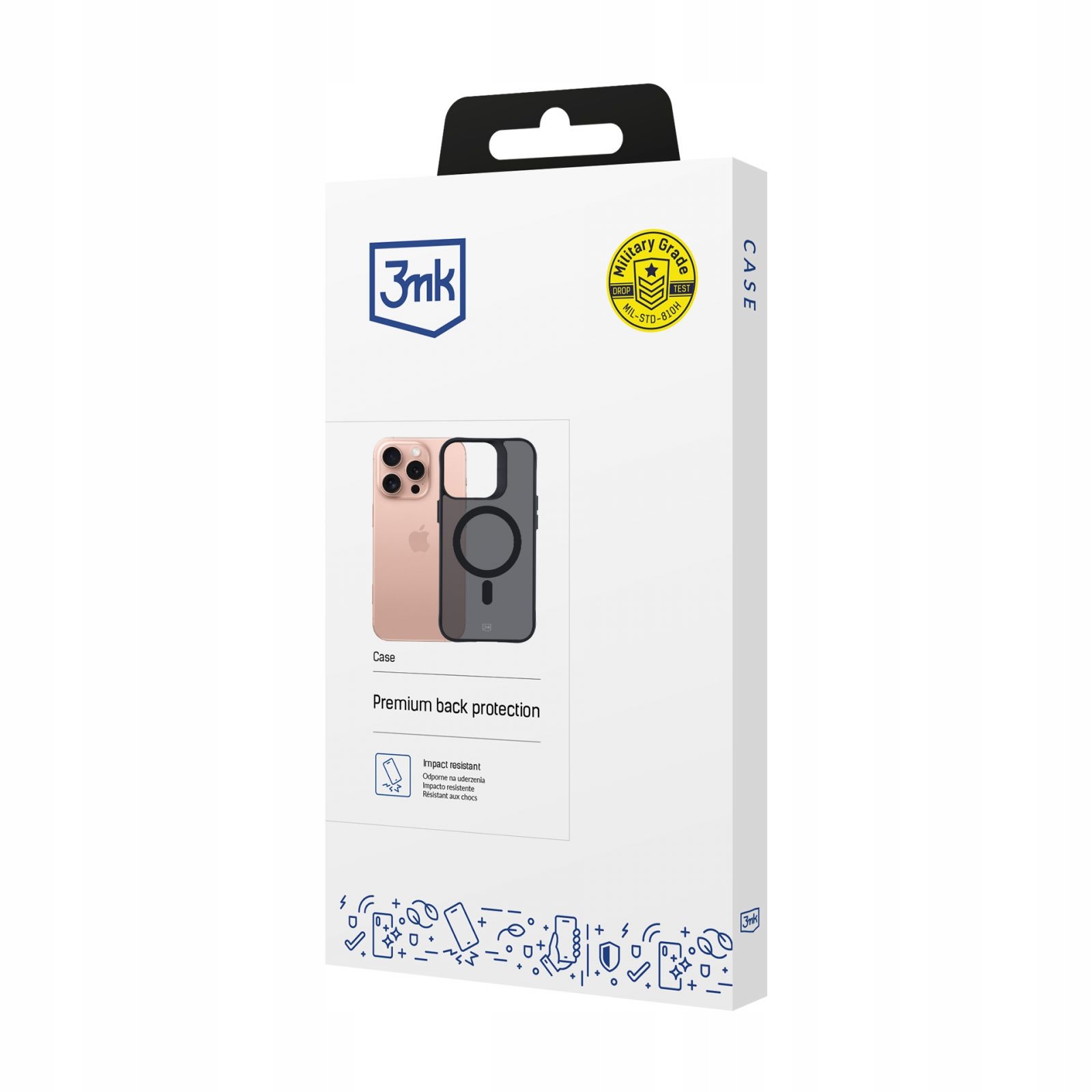 Samsung Galaxy A37 – 3mk Smoke MagCase – Elegancka ochrona dla Twojego smartfona