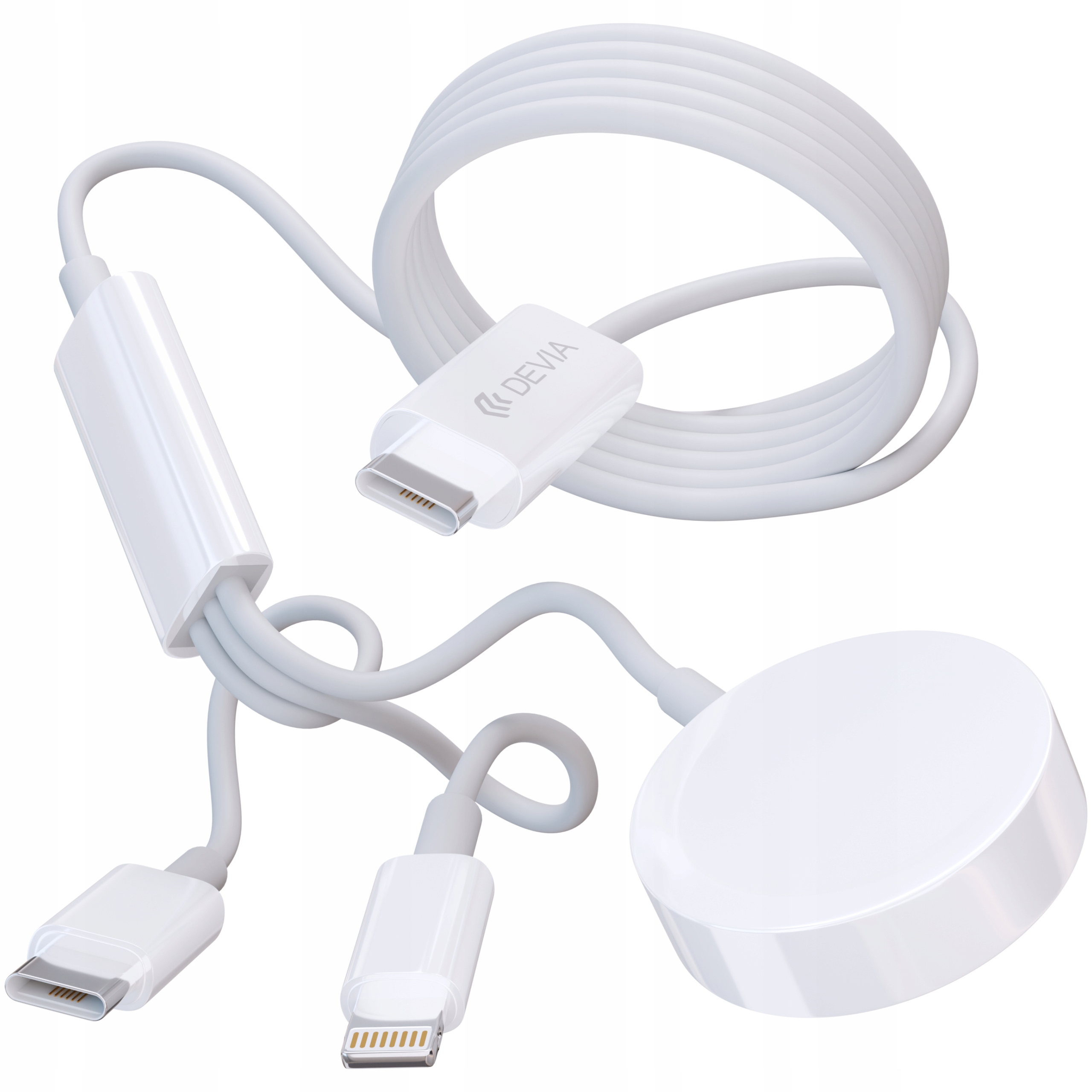 Kabel Devia EA520 3w1 USB-C - Idealne rozwiązanie do ładowania i transmisji danych