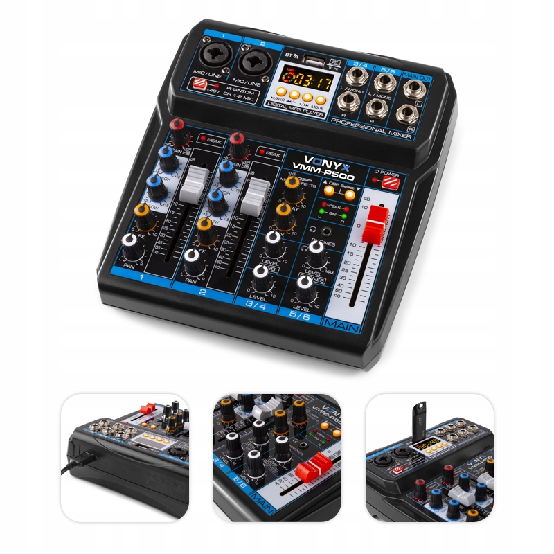 Wbudowany Bluetooth i odtwarzacz MP3