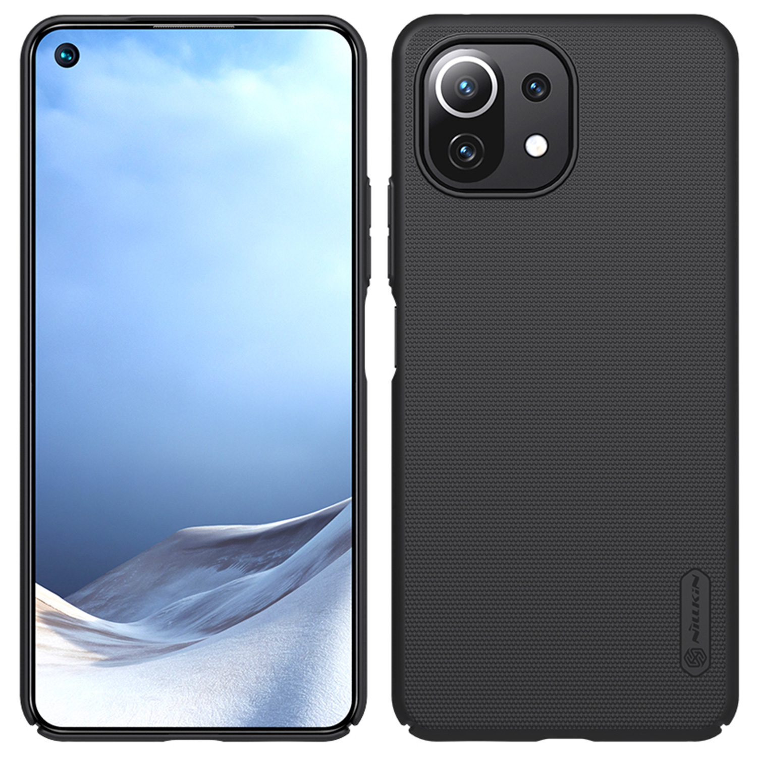Etui Nillkin Frosted Shield dla Xiaomi Mi 11 Lite 4G/ 5G -