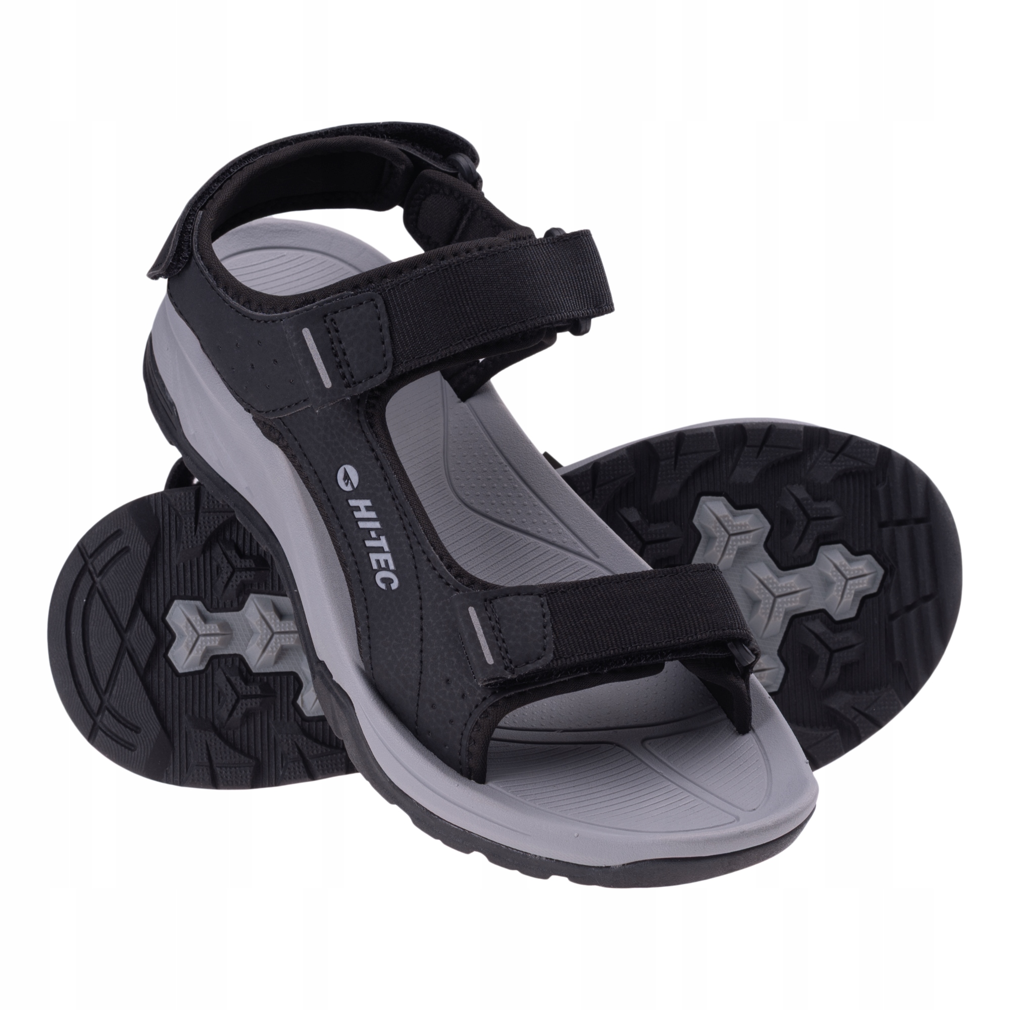 Męskie sandały Hi-tec ARVOT black/grey – Komfort i styl na letnie dni