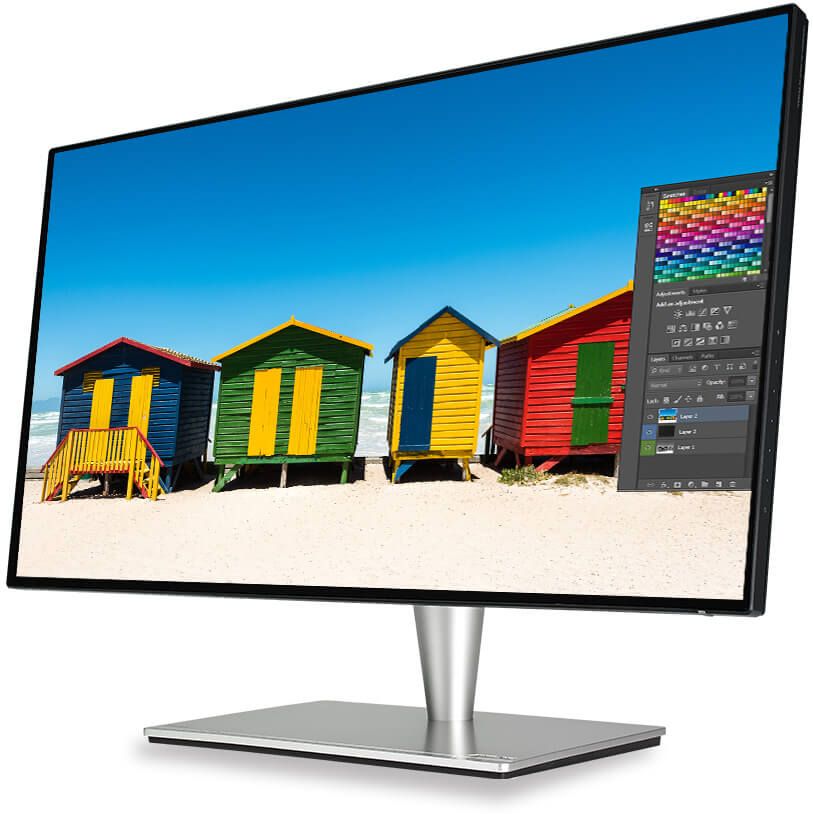 Achieving 100% coverage of the sRGB color gamut, ProArt PA27AC reproduces richer and more vivid colors.