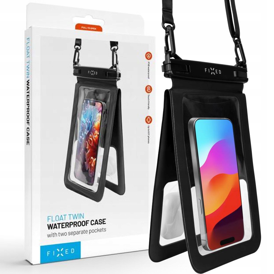 Etui wodoszczelne FIXED Float Twin – Ochrona dla Twojego iPhone'a i akcesoriów