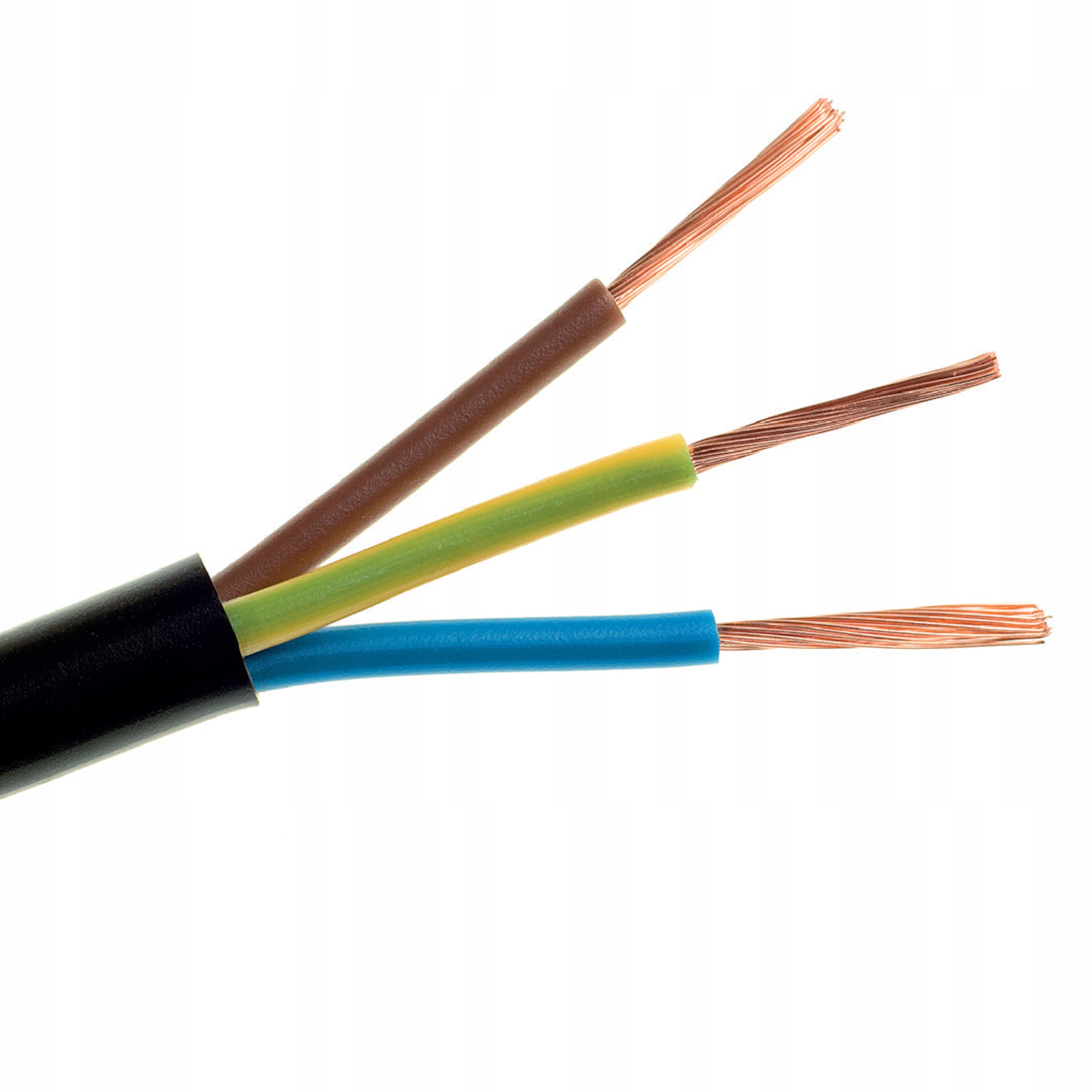 Mocny przewód 3x1,5 mm dla lepszej wydajności