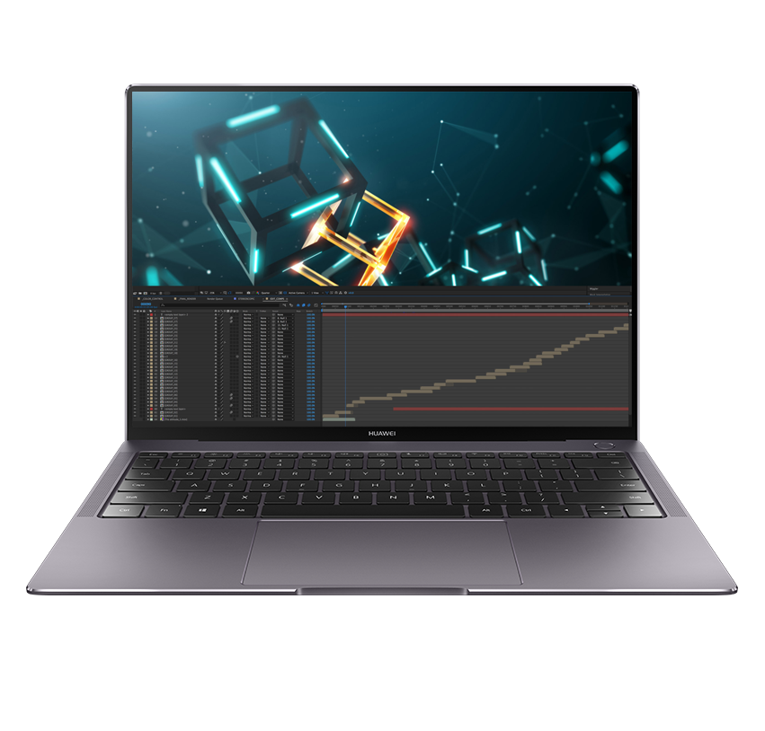 HUAWEI MateBook X Pro with GeForce MX150 perfect for photo and video editing
