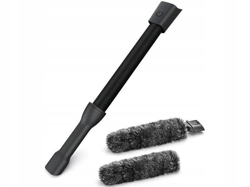 Wymienne akcesoria – Dysza, szczotka i szczotka do kurzu