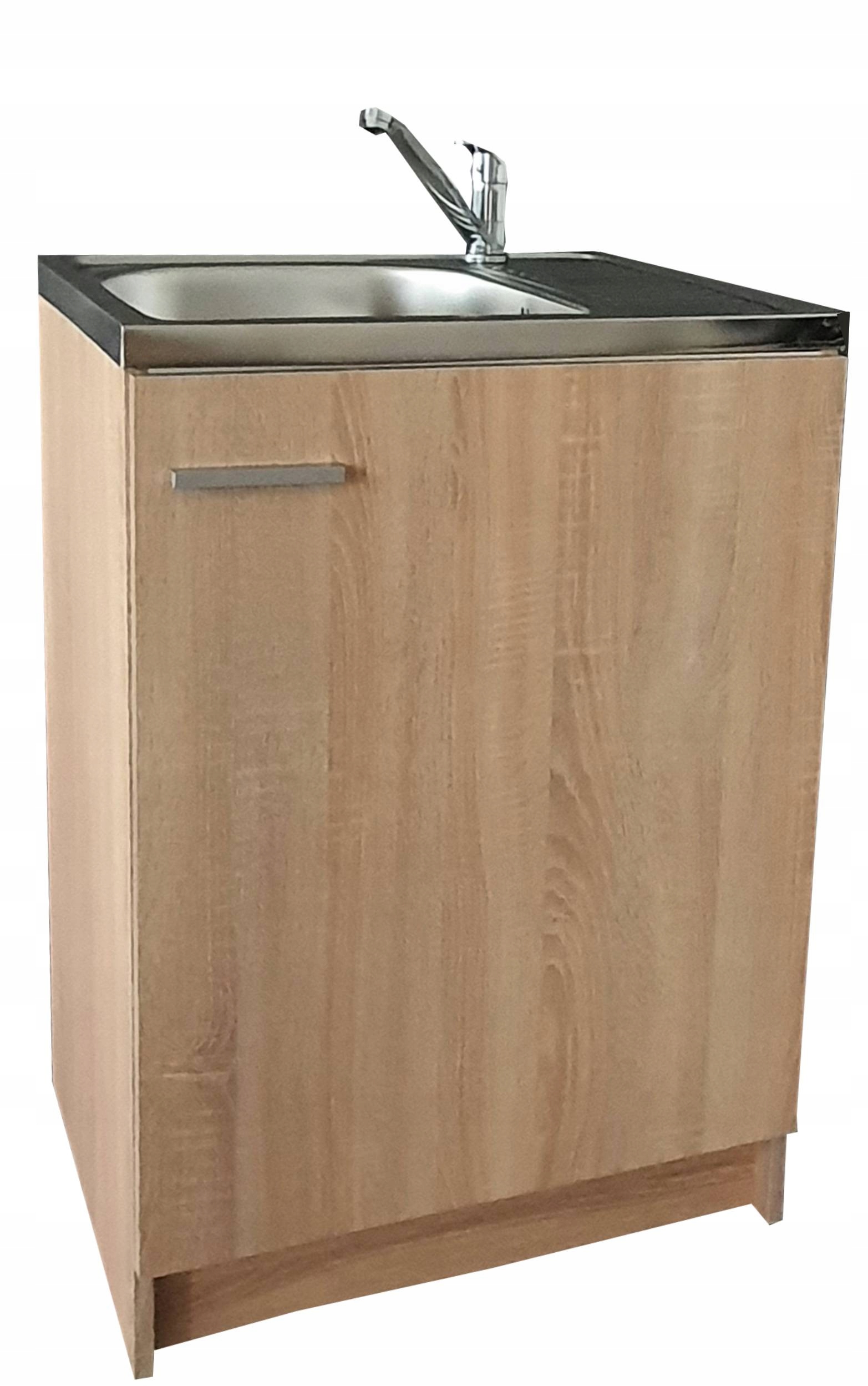 Nowoczesna beżowa bateria z obrotową wylewką