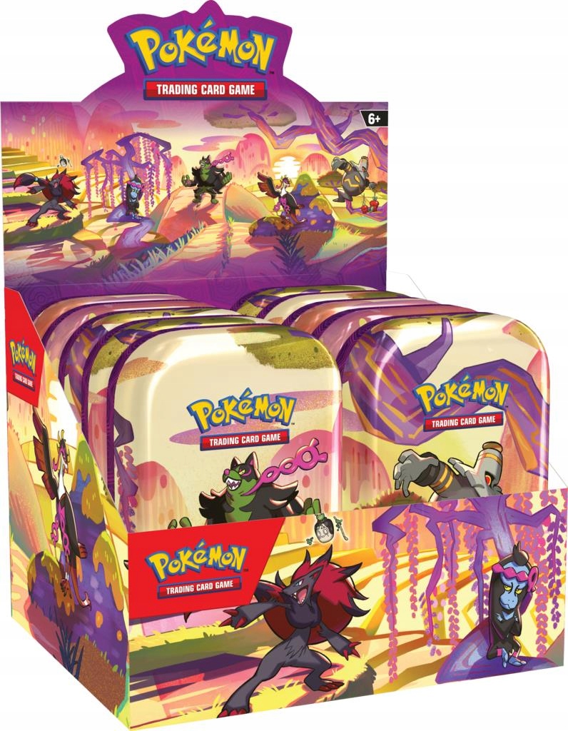 Pokémon TCG: Scarlet & Violet - Shrouded Fable - Mini Tin Display – Odkryj świat Pokémonów